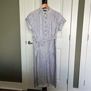 Universal Standard striped shirtdress - Discontinued Style
